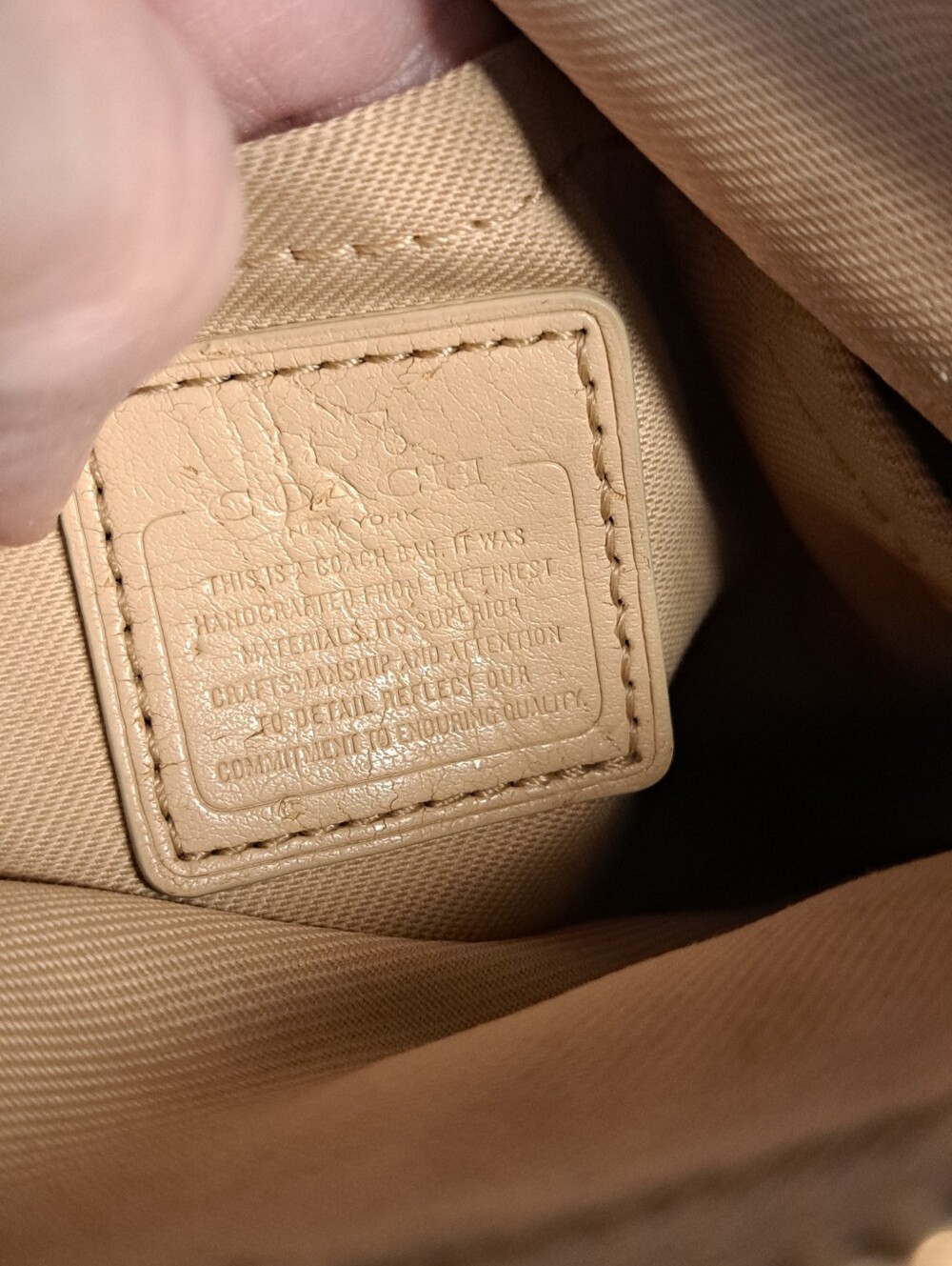 Coach Leather Crossbody Bag - Picture 3 of 11